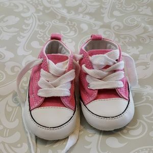 Converse infant booties